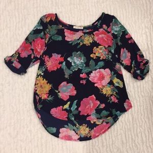 Floral Tunic Top